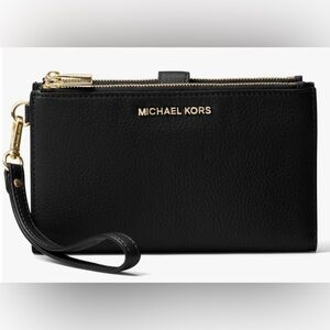 Michael Kors Black Wristlet Wallet